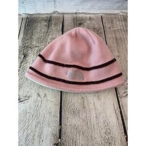 THE NORTH FACE Girl’s Pink/Maroon Beanie